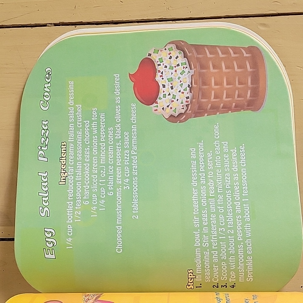 🌺3 For $10 Junior Cookbook Collection Pizza! Fun For Kids & Parents - Picture 7 of 13